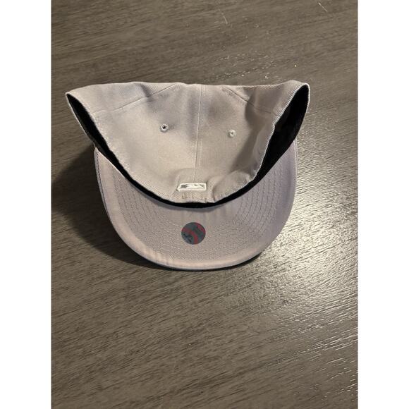 NWT New York Yankees New Era Fashion Color Basic 59FIFTY Fitted Hat, Gray 8 - Picture 2 of 7